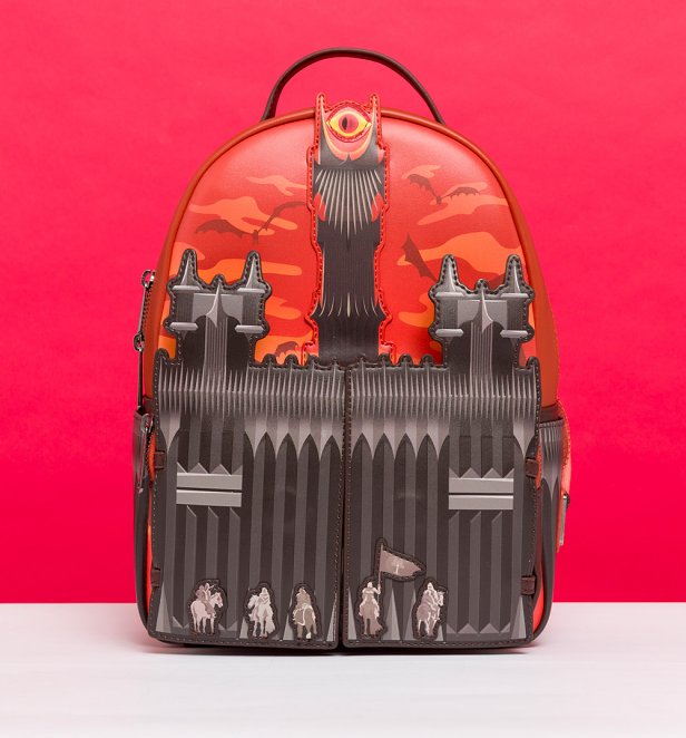 Loungefly The Lord Of The Rings Black Gates Mini Backpack Loungefly The Lord Of The Rings Black Gates Mini Backpack