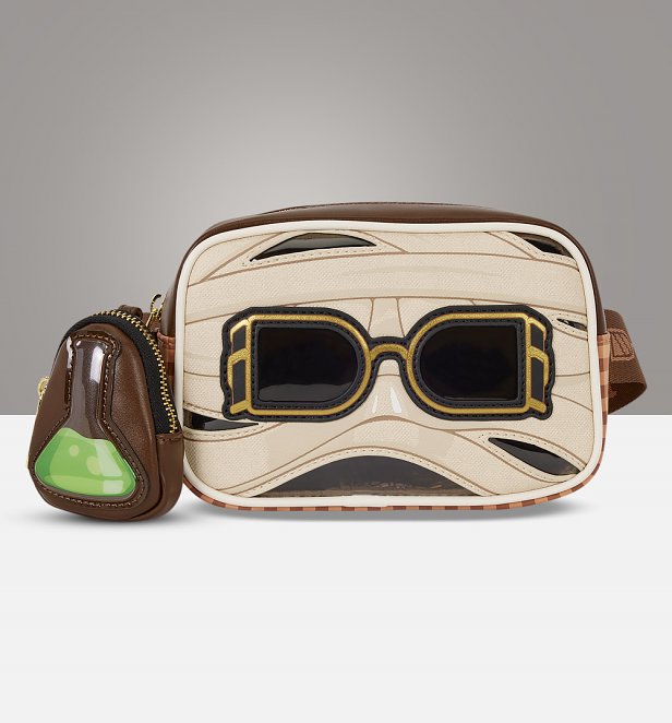 Loungefly Universal Monsters Invisible Man Sling Crossbody Bag Loungefly Universal Monsters Invisible Man Sling Crossbody Bag