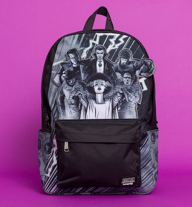 Loungefly Universal Monsters Multi Character Full Size Backpack Loungefly Universal Monsters Multi Character Full Size Backpack