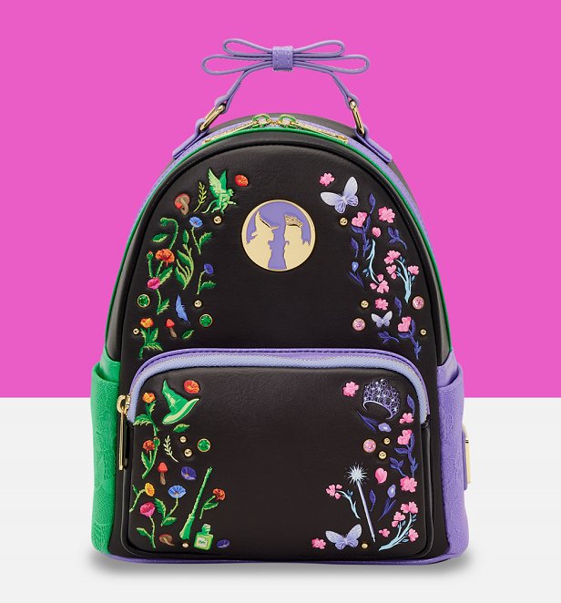 Loungefly Wicked Floral And Lace Mini Backpack