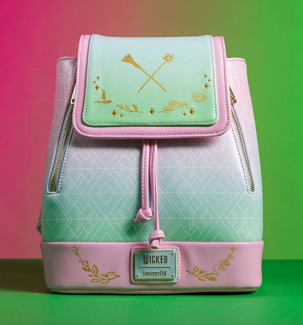 Loungefly Wicked Iridescent Ombre Mini Backpack
