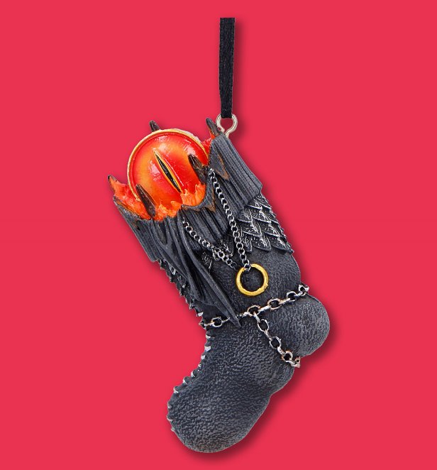 The Lord Of The Rings Sauron Stocking Hanging Decoration The Lord Of The Rings Sauron Stocking Hanging Decoration