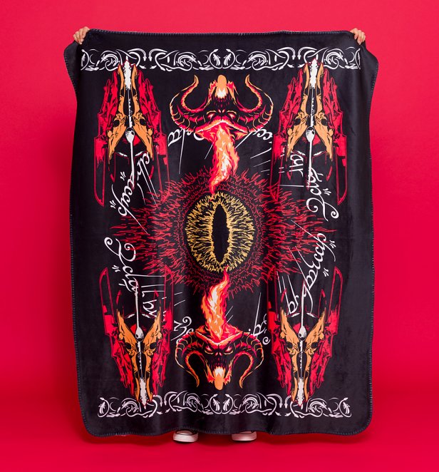 The Lord Of The Rings Villains Fleece Throw The Lord Of The Rings Villains Fleece Throw