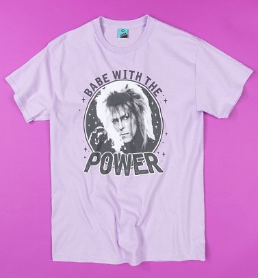 Labyrinth Babe With The Power Orchid T-Shirt Labyrinth Babe With The Power Orchid T-Shirt