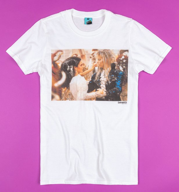 Labyrinth Ballroom Dance Screenshot White T-Shirt