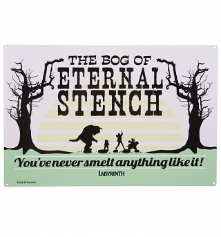 Labyrinth Bog of Eternal Stench Metal Sign Labyrinth Bog of Eternal Stench Metal Sign