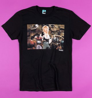 Labyrinth Dance Magic Dance Screenshot Black T-Shirt Labyrinth Dance Magic Dance Screenshot Black T-Shirt