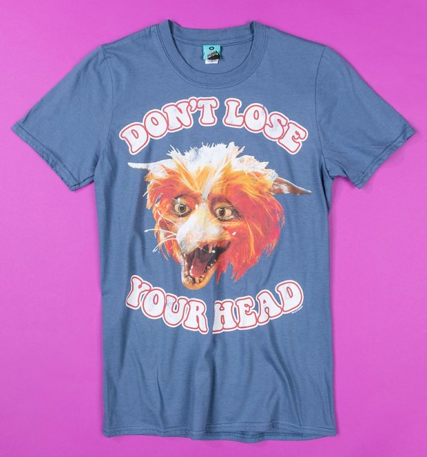 Labyrinth Fireys Don't Lose Your Head Blue T-Shirt