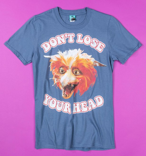 Labyrinth Fireys Don't Lose Your Head Blue T-Shirt