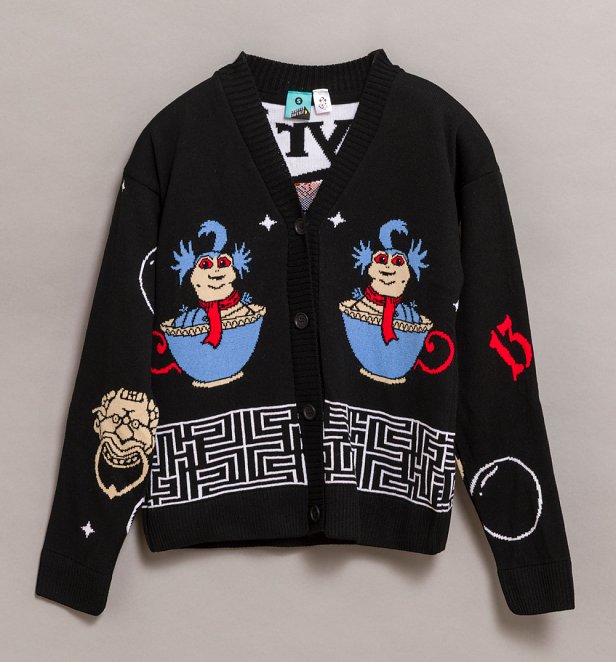 Labyrinth Friends Knitted Cardigan