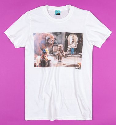 Labyrinth Friends Screenshot White T-Shirt Labyrinth Friends Screenshot White T-Shirt