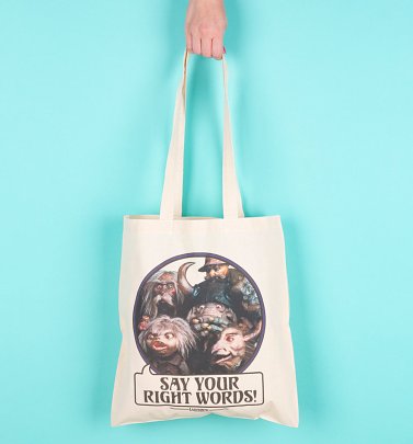 Labyrinth Goblins Say Your Right Words Tote Bag Labyrinth Goblins Say Your Right Words Tote Bag