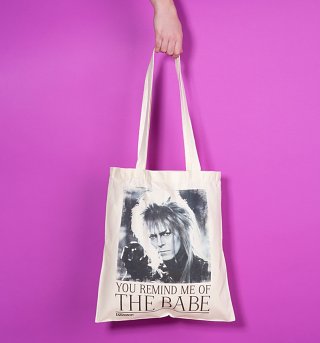 Labyrinth Jareth You Remind Me Of The Babe Canvas Tote Bag