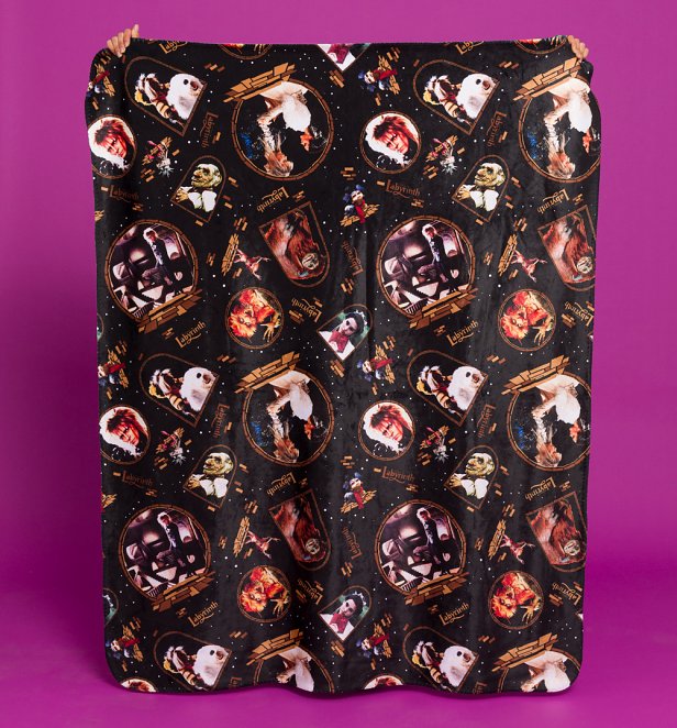 Labyrinth Movie Scenes Fleece Throw Labyrinth Movie Scenes Fleece Throw