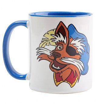 Labyrinth Sir Didymus Blue Handle Mug Labyrinth Sir Didymus Blue Handle Mug