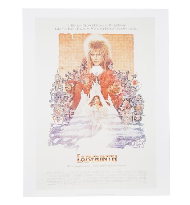 Labyrinth Vintage Movie Poster 11" X 14" Art Print Labyrinth Vintage Movie Poster 11" X 14" Art Print