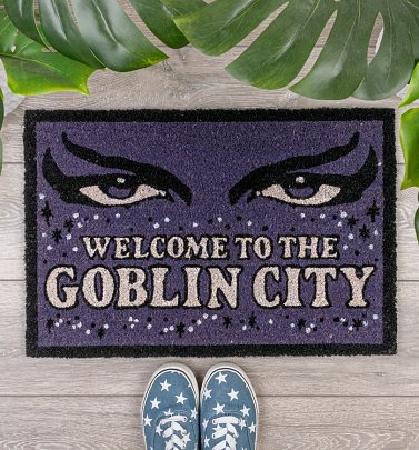 Labyrinth Welcome To The Goblin City Door Mat