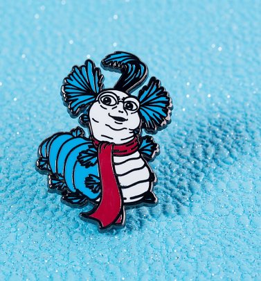 Labyrinth Worm Pin Badge Labyrinth Worm Pin Badge