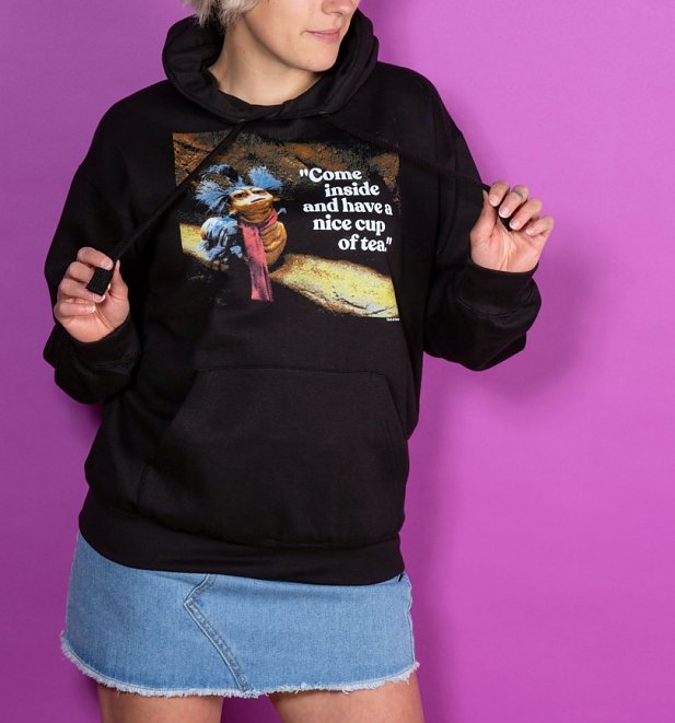 Labyrinth Worm Quote Black Hoodie Labyrinth Worm Quote Black Hoodie