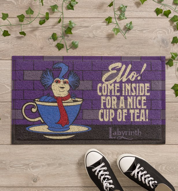 Labyrinth Worm Recycled PVC Doormat