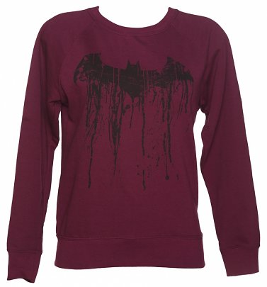 Women's Batman Graffiti Logo Sweater Women's Batman Graffiti Logo Sweater