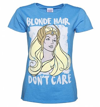 Women's Blonde Hair Don't Care She-Ra T-Shirt Women's Blonde Hair Don't Care She-Ra T-Shirt