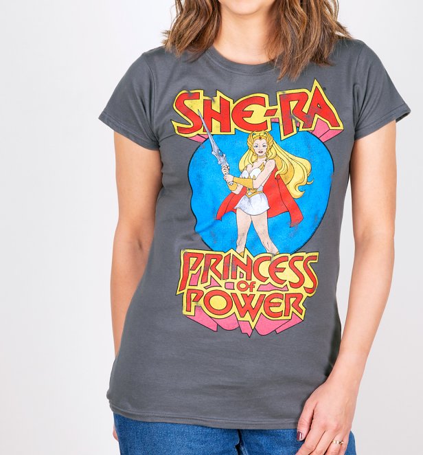 Masters of the Universe She Ra And Swiftwind Black Toddler T-Shirt 