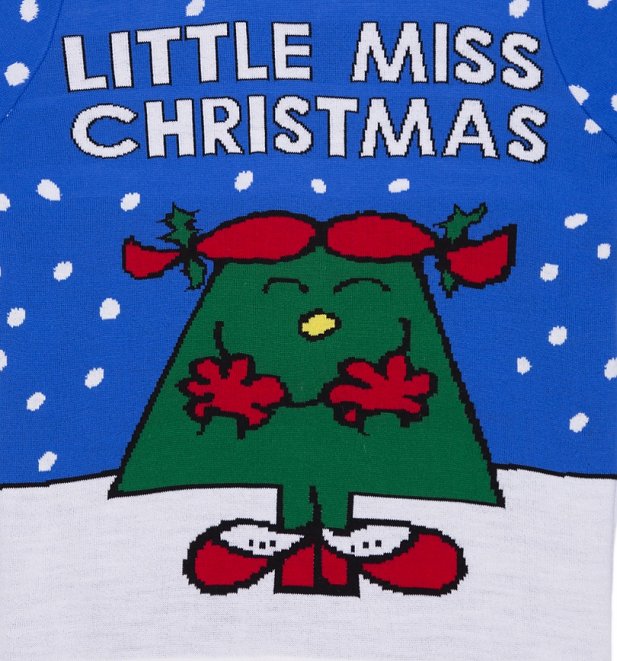 EXCLUSIVE Women's Little Miss Christmas Knitted Jumper