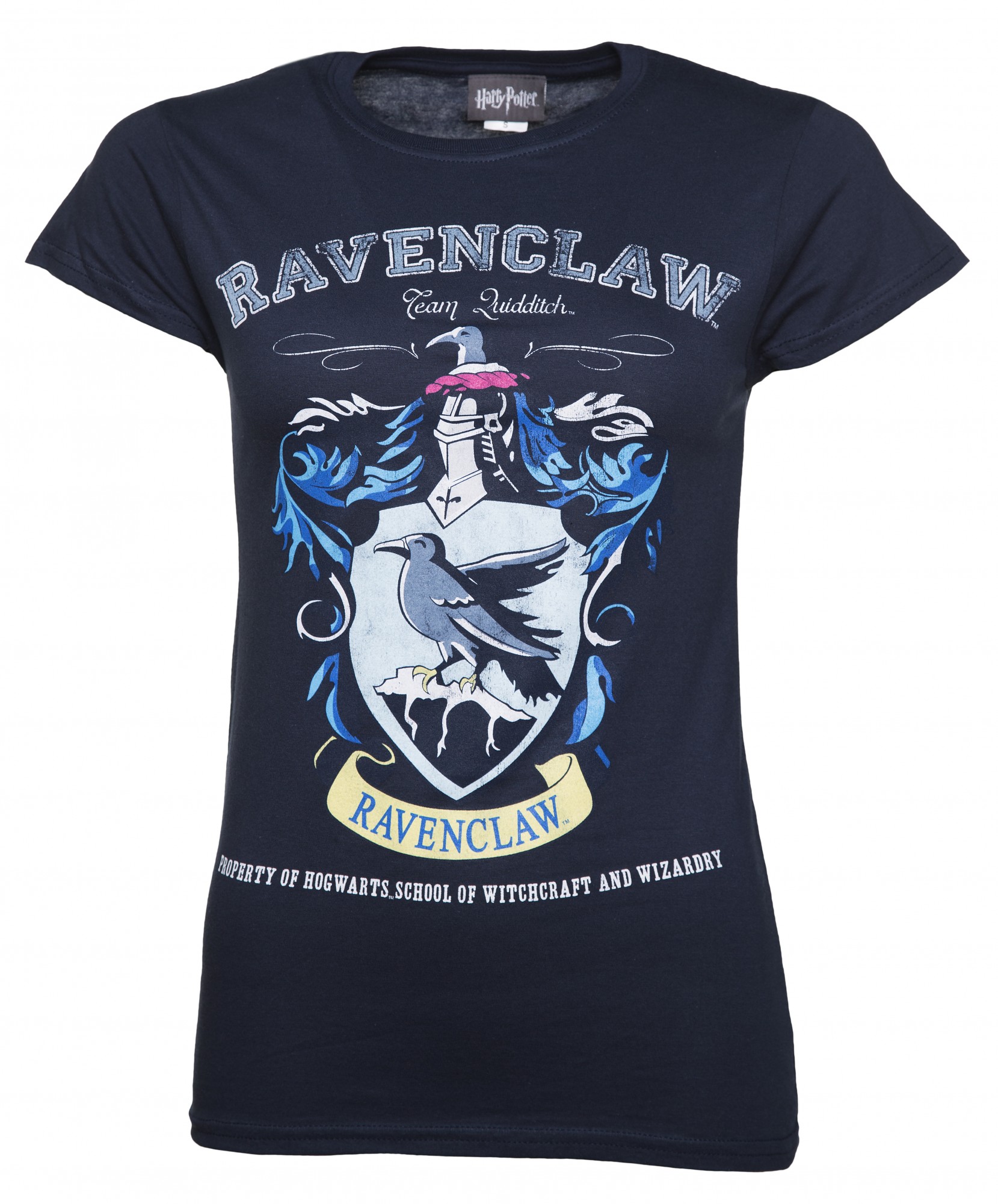Women's Navy Harry Potter Ravenclaw Team Quidditch T-Shirt