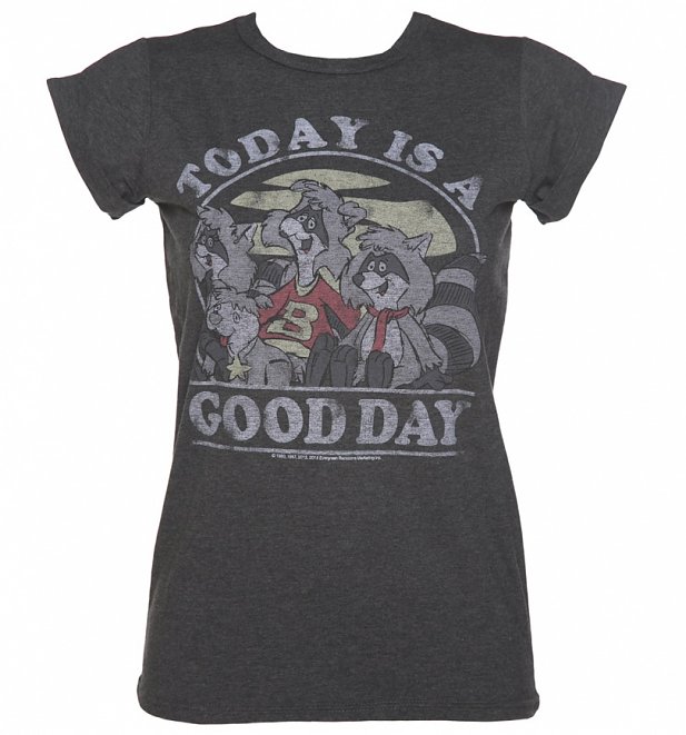 Women's The Raccoons Today Is A Good Day Boyfriend T-Shirt Women's The Raccoons Today Is A Good Day Boyfriend T-Shirt