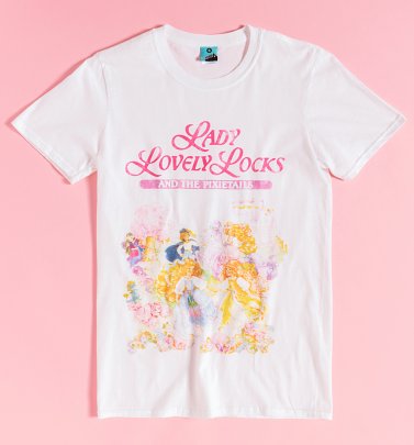 Lady Lovely Locks White T-Shirt Lady Lovely Locks White T-Shirt