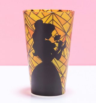 Large Disney Stained Glass Beauty and the Beast Glass Large Disney Stained Glass Beauty and the Beast Glass