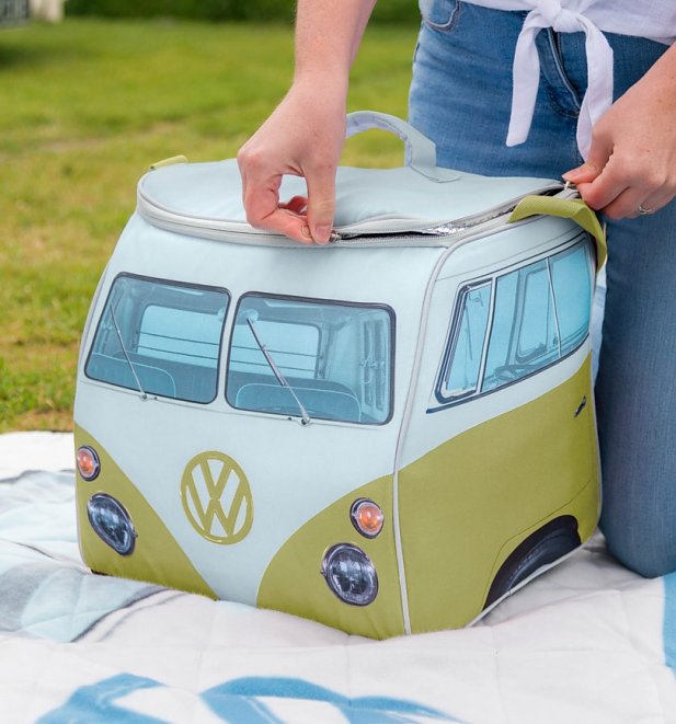 Large Green VW Camper Van Cooler Bag Large Green VW Camper Van Cooler Bag