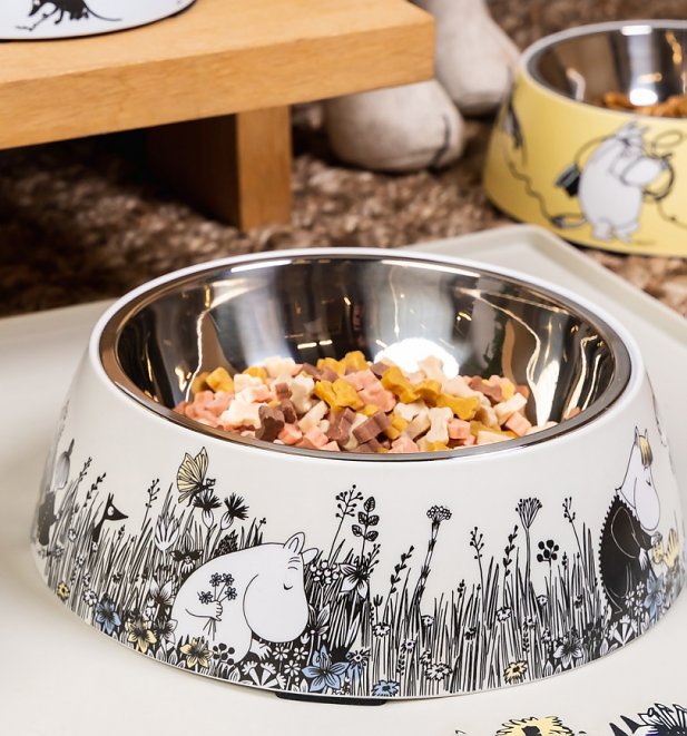 Large Grey Moomin Food Bowl for Pets Large Grey Moomin Food Bowl for Pets