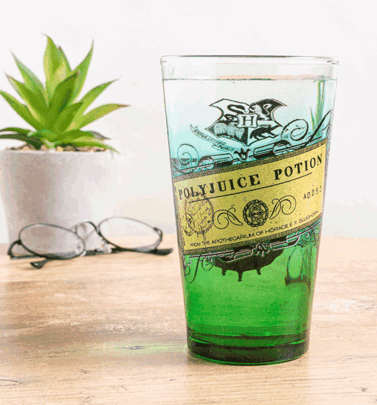 Large Harry Potter Polyjuice Potion Glass Large Harry Potter Polyjuice Potion Glass