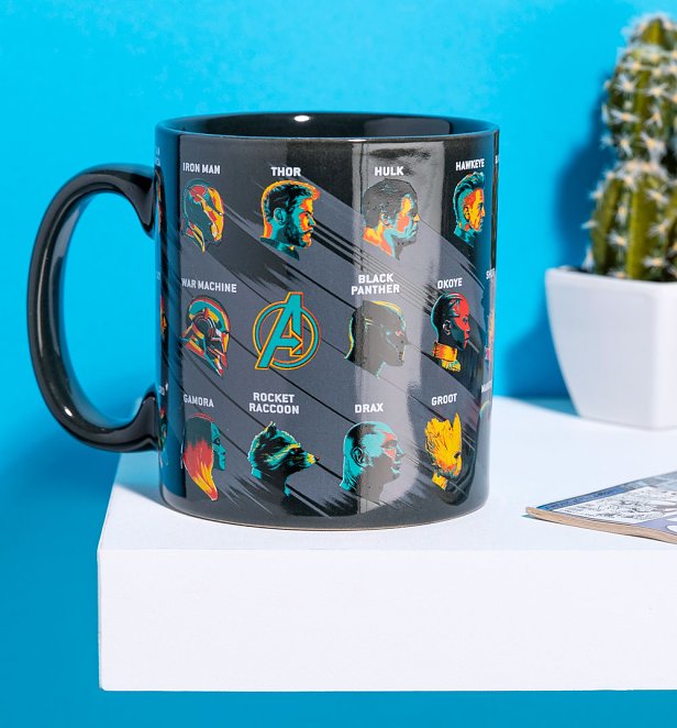 Large Marvel Avengers Endgame Glossary Mug