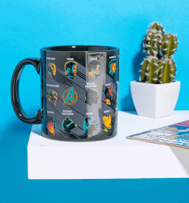 Large Marvel Avengers Endgame Glossary Mug Large Marvel Avengers Endgame Glossary Mug