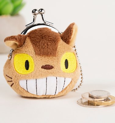 Mini Studio Ghibli Cat Bus Coin Purse Keyring Mini Studio Ghibli Cat Bus Coin Purse Keyring