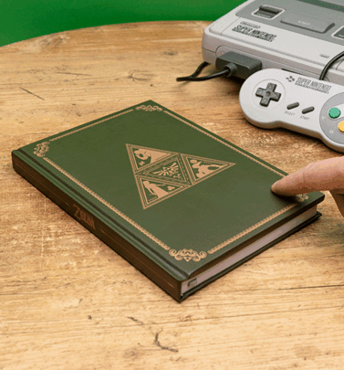 Legend of Zelda Light Up Triforce Notebook Legend of Zelda Light Up Triforce Notebook