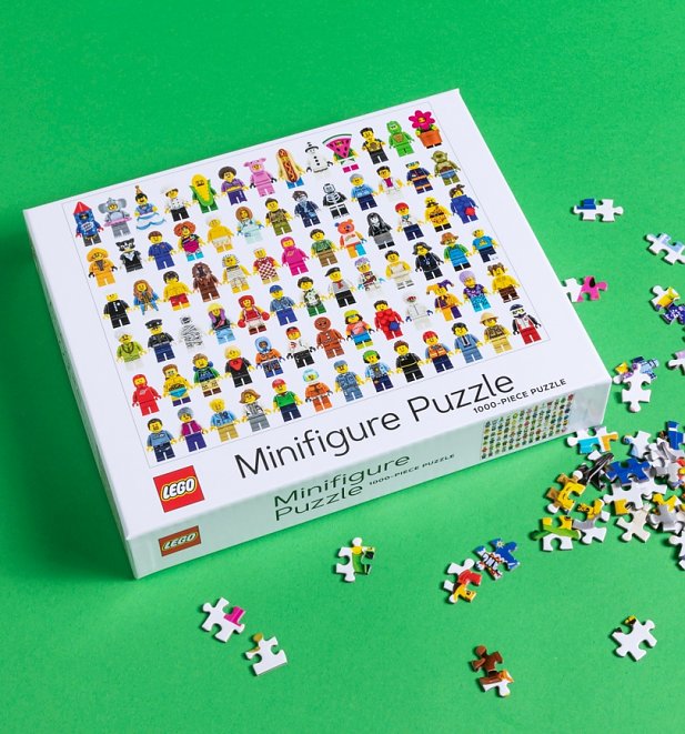 Lego Mini Figure 1000 Piece Jigsaw Puzzle