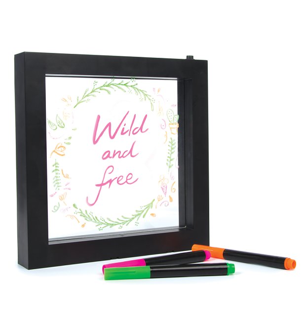 Light Up Neon Message Frame