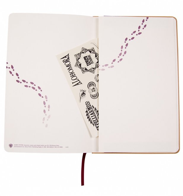 Limited Edition Harry Potter Marauder's Map Ruled Notebook from Moleskine