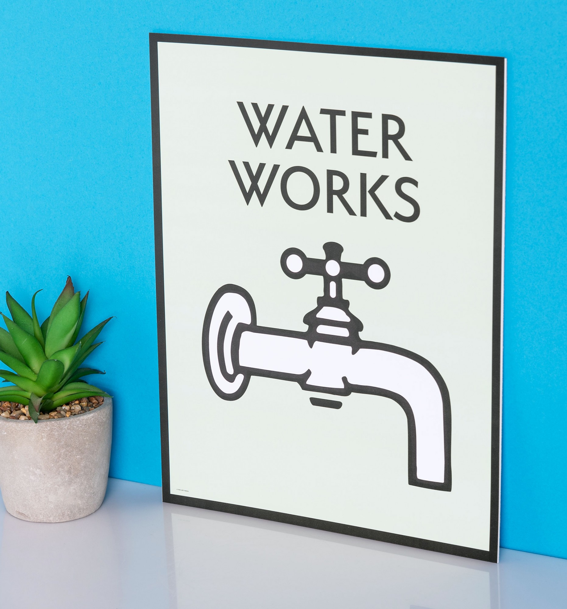 Limited Edition Monopoly Water Works Art Print