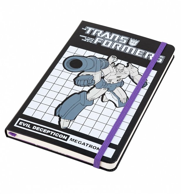 Limited Edition Transformers Megatron Ruled Notebook from Moleskine Limited Edition Transformers Megatron Ruled Notebook from Moleskine