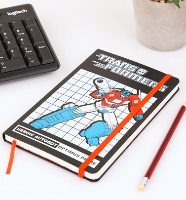 Limited Edition Transformers Optimus Prime Ruled Notebook from Moleskine Limited Edition Transformers Optimus Prime Ruled Notebook from Moleskine