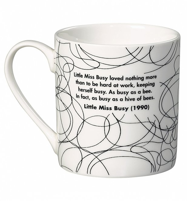 Little Miss Busy Boxed Mug Little Miss Busy Boxed Mug