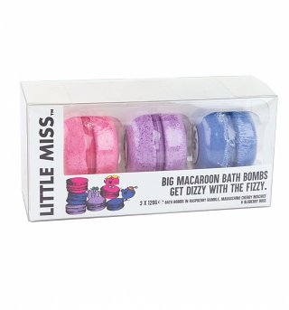 Little Miss Macaroon Bath Bombs Gift Set Little Miss Macaroon Bath Bombs Gift Set
