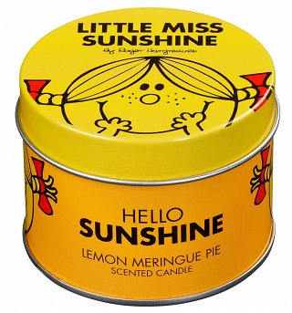 Little Miss Sunshine Lemon Meringue Scented Candle In Tin Little Miss Sunshine Lemon Meringue Scented Candle In Tin