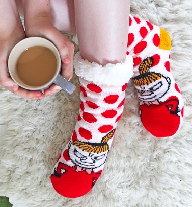 Little My Moomin Slipper Socks from House of Disaster Little My Moomin Slipper Socks from House of Disaster