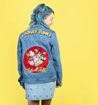 Looney Tunes Denim Jacket from Cakeworthy Looney Tunes Denim Jacket from Cakeworthy